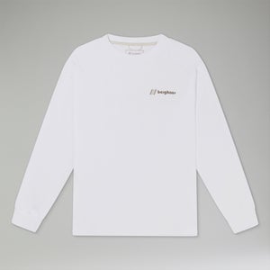 Unisex Mera Peak Long Sleeve T-Shirt - White
