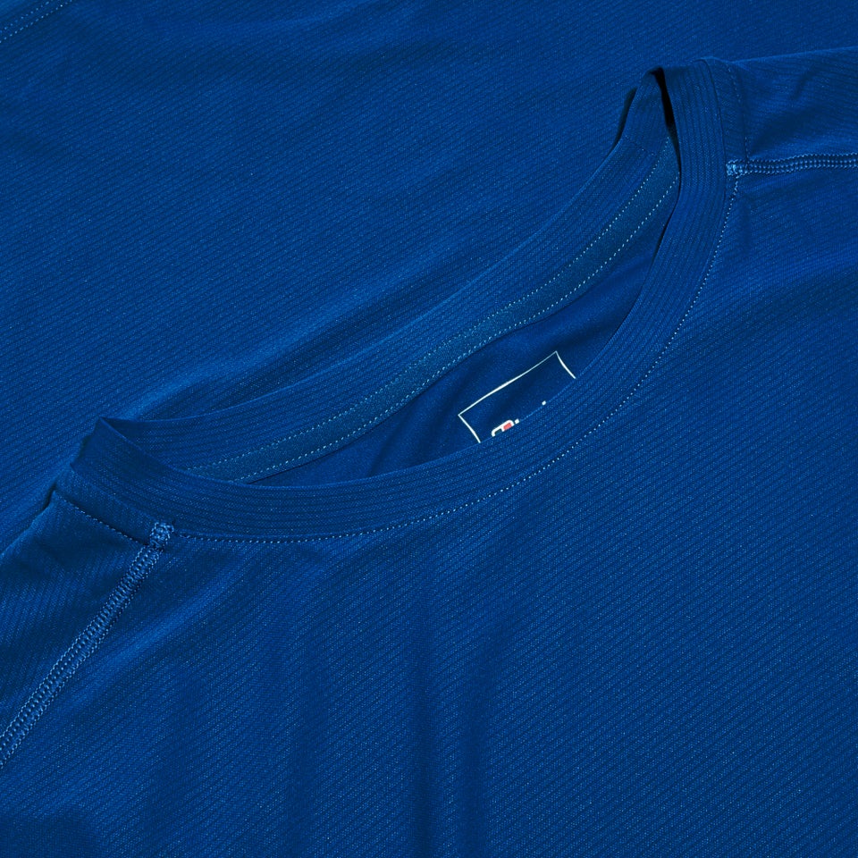 Men's 247 Crew Long Sleeve Tech Tee - Blue