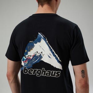 Men's Art Short Sleeve T-Shirt - Black