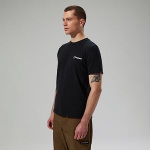 Men's Art Short Sleeve T-Shirt - Black