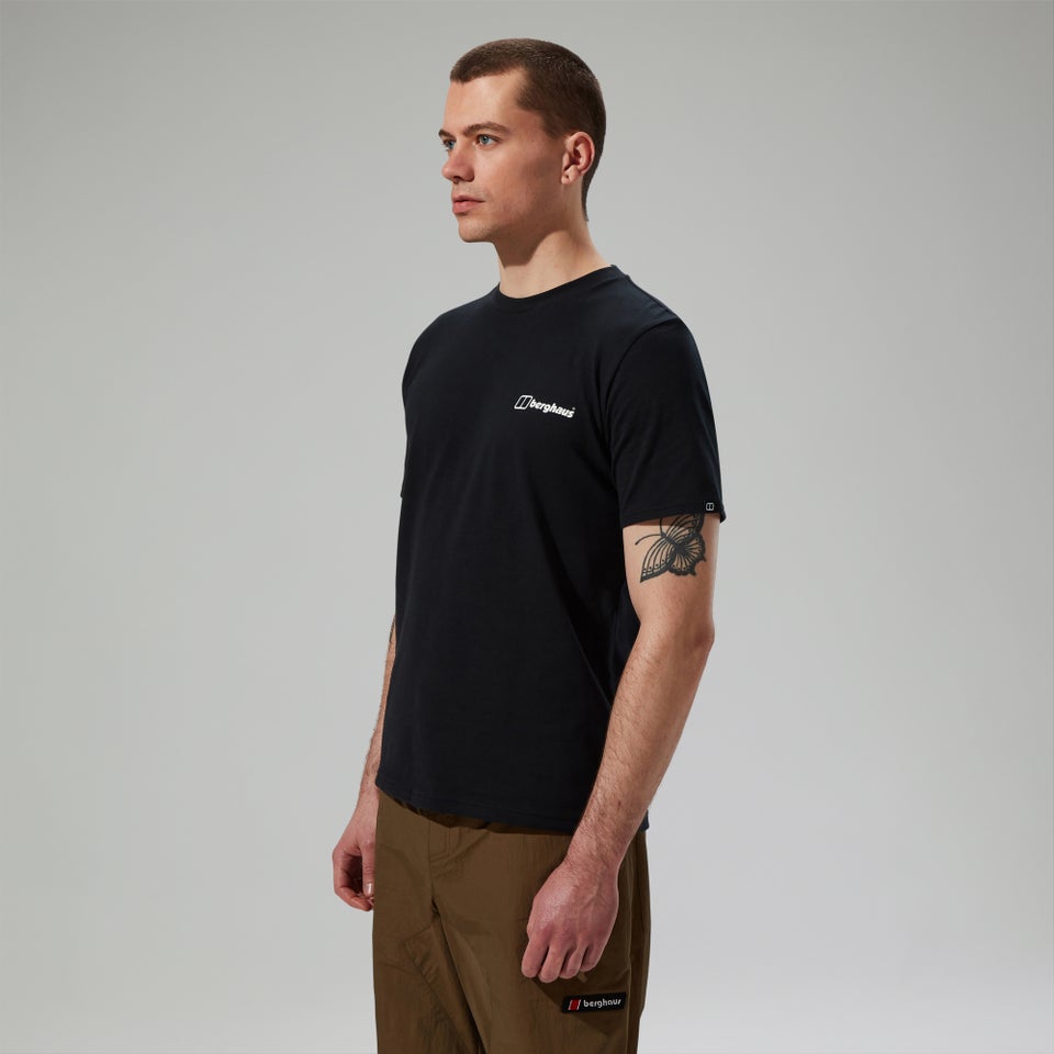 Men's Art Short Sleeve T-Shirt - Black