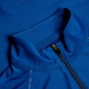 Women's 247 Half Zip Long Sleeve Tech Tee - Blue
