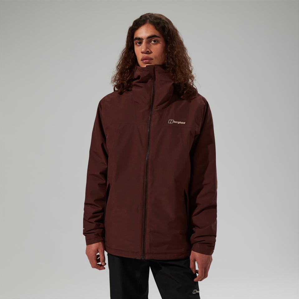 Men's Deluge Pro 3.0 Insulated Waterproof Jacket - Brown