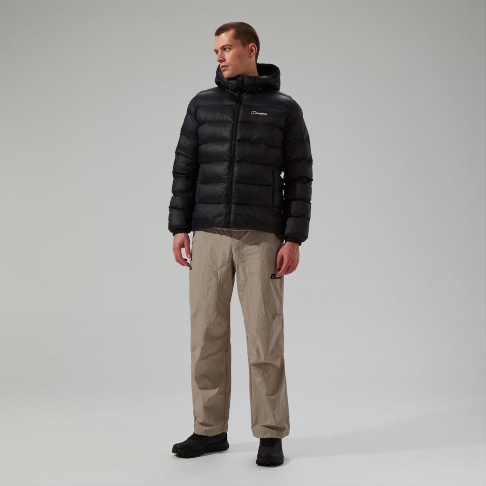 Synthetisch isolierte Ewden Herren-Jacke - Schwarz