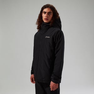 Isolierte Deluge Pro 3.0 Herren-Regenjacke - Schwarz