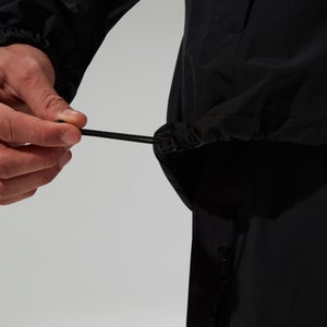 Isolierte Deluge Pro 3.0 Herren-Regenjacke - Schwarz