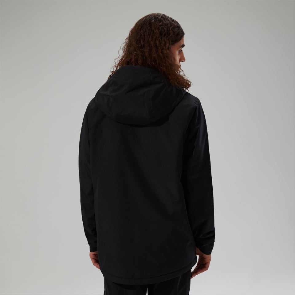 Isolierte Deluge Pro 3.0 Herren-Regenjacke - Schwarz