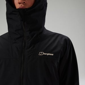 Isolierte Deluge Pro 3.0 Herren-Regenjacke - Schwarz