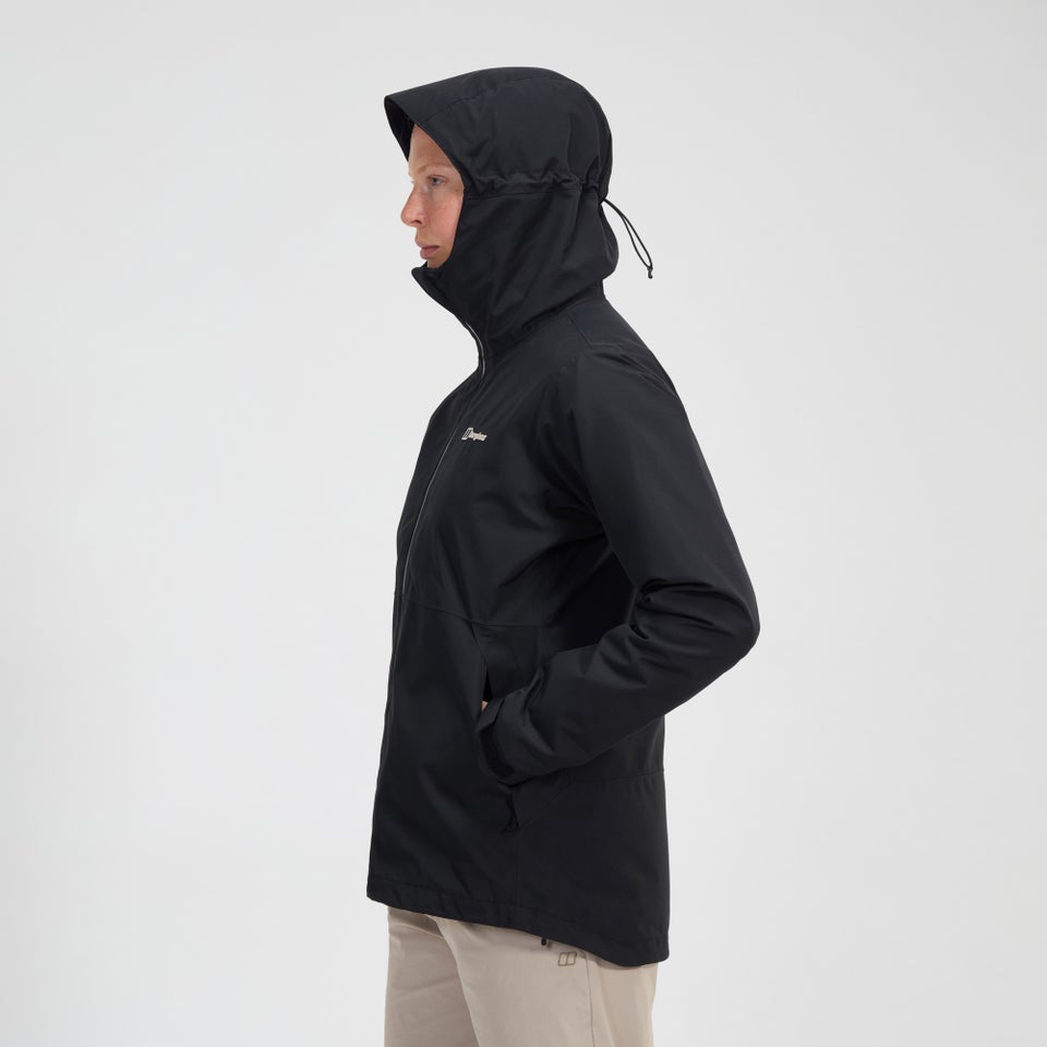 Wasserdichte Bramblfell Gemini Gore-Tex Damen 3in1-Jacke Jet Black