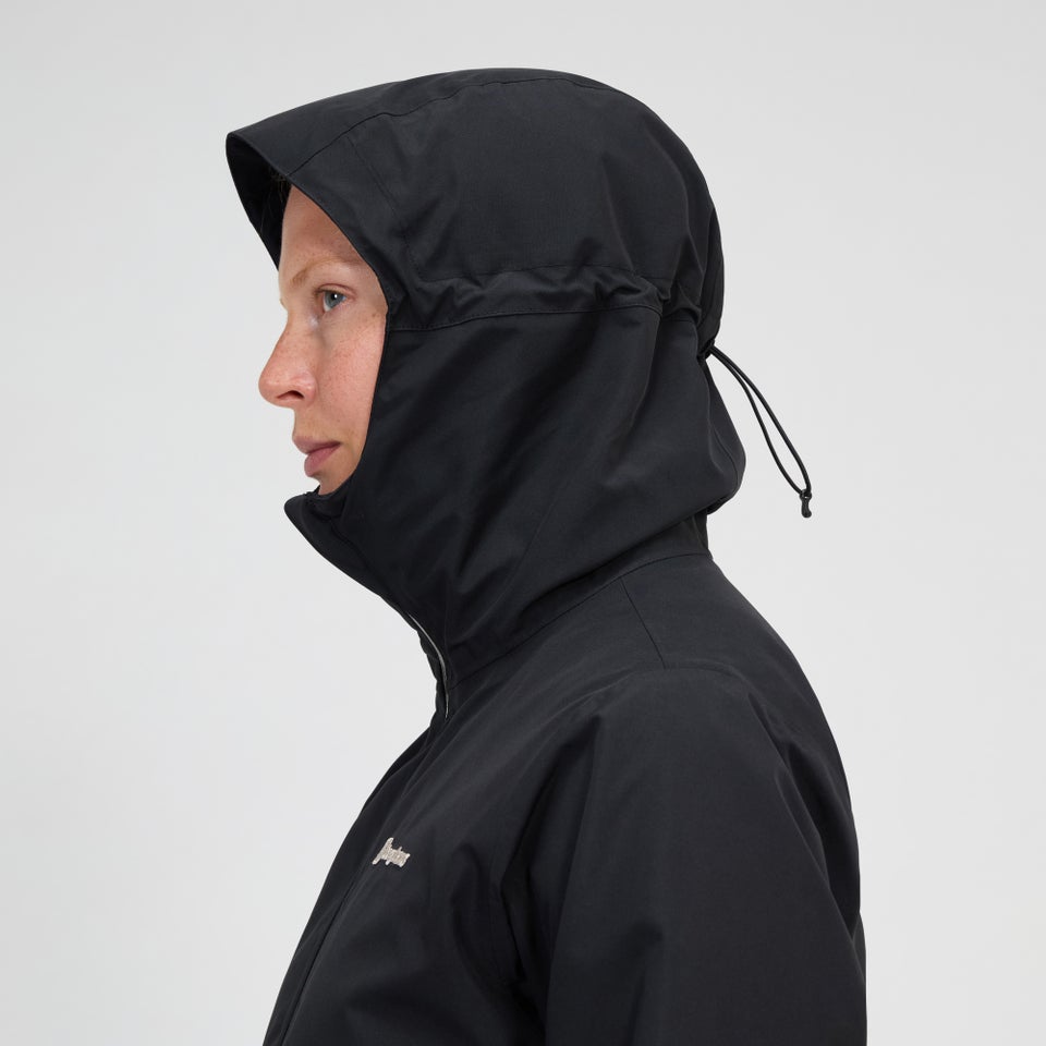 Wasserdichte Bramblfell Gemini Gore-Tex Damen 3in1-Jacke Jet Black