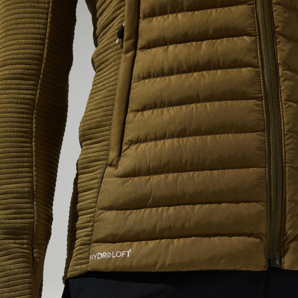 Nula Hybrid Jacke für Damen - Grün