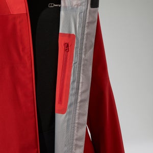 Wasserdichte Ridge-Seeker Damen-Gore-Tex Jacke - Rot