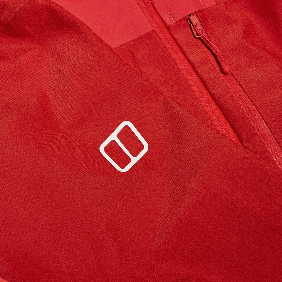 Wasserdichte Ridge-Seeker Damen-Gore-Tex Jacke - Rot