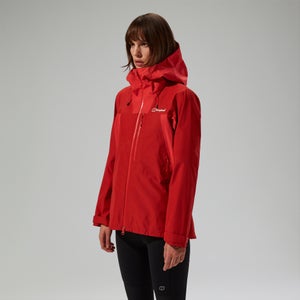 Wasserdichte Ridge-Seeker Damen-Gore-Tex Jacke - Rot