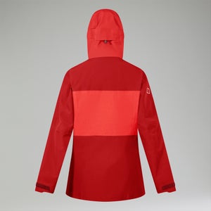 Wasserdichte Ridge-Seeker Damen-Gore-Tex Jacke - Rot
