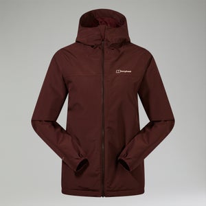 Isolierte wasserdichte Deluge Pro 3.0 Damen-Jacke - Braun