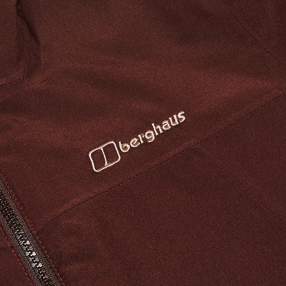 Isolierte wasserdichte Deluge Pro 3.0 Damen-Jacke - Braun