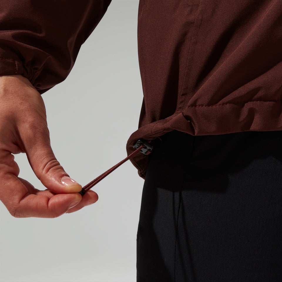 Isolierte wasserdichte Deluge Pro 3.0 Damen-Jacke - Braun