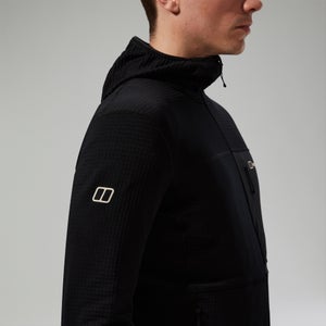 Ridge-Hiker Kapuzenjacke für Herren - Schwarz