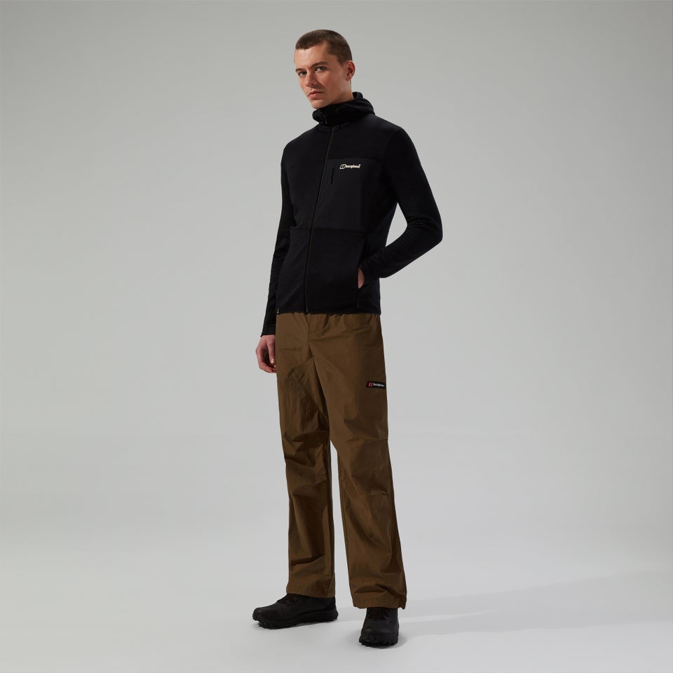 Ridge-Hiker Kapuzenjacke für Herren - Schwarz