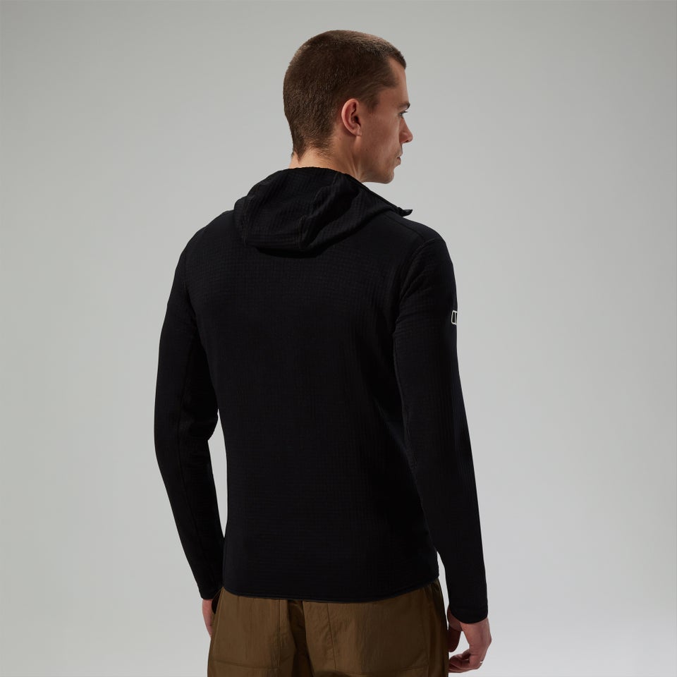 Ridge-Hiker Kapuzenjacke für Herren - Schwarz