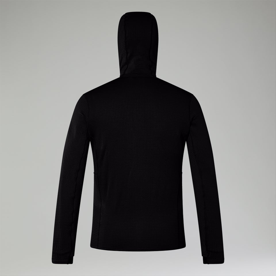 Ridge-Hiker Kapuzenjacke für Herren - Schwarz