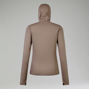 Women's Ridge-Hiker Hooded Jacket - Grey/Brown