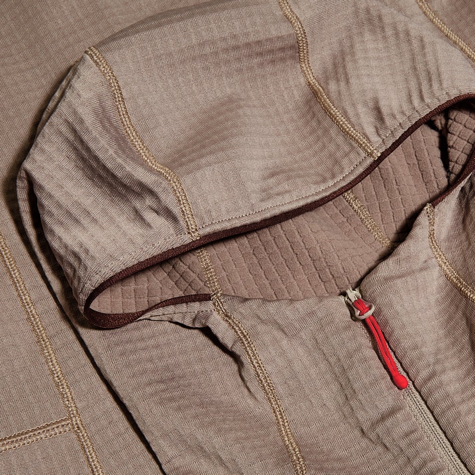 Women's Ridge-Hiker Hooded Jacket - Grey/Brown