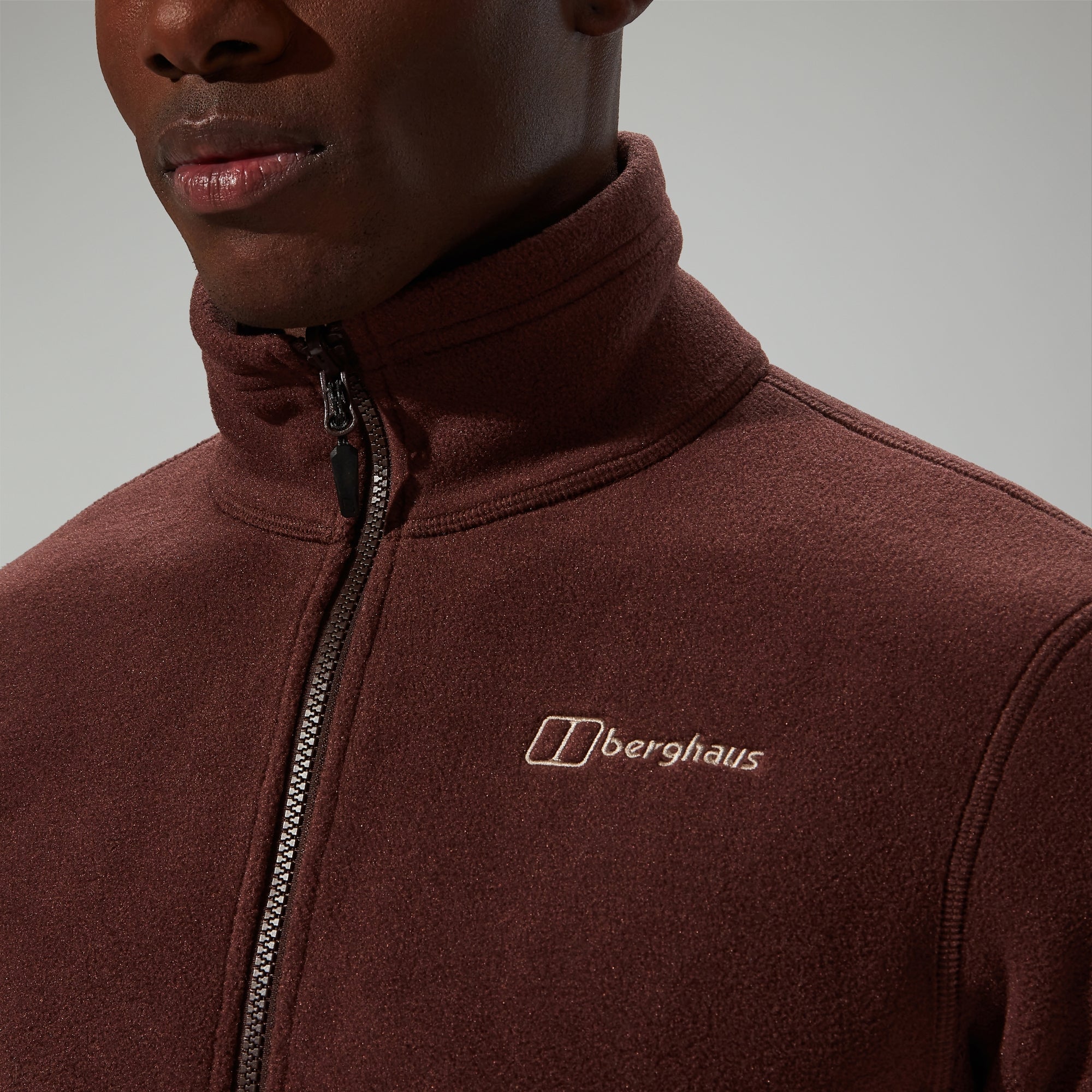 Men's Prism InterActive Polartec Fleece Jacket - Brown