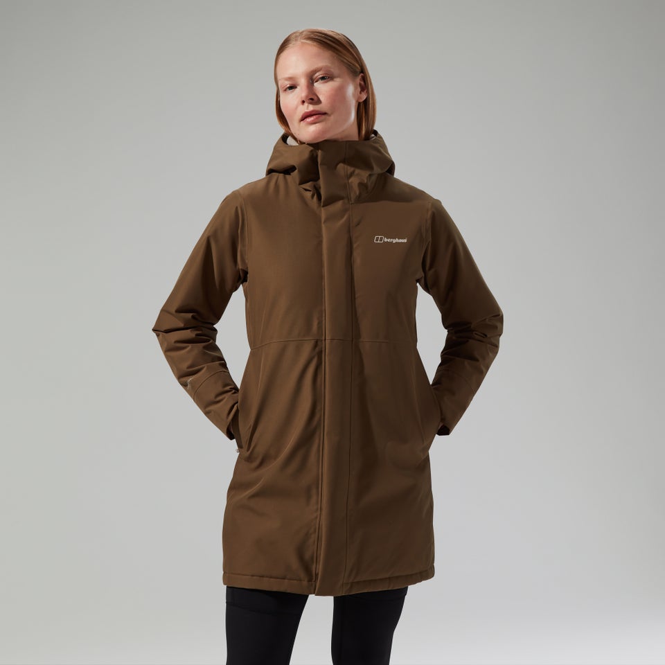 Wasserdichte Hinderwick Damen-Jacke - Braun