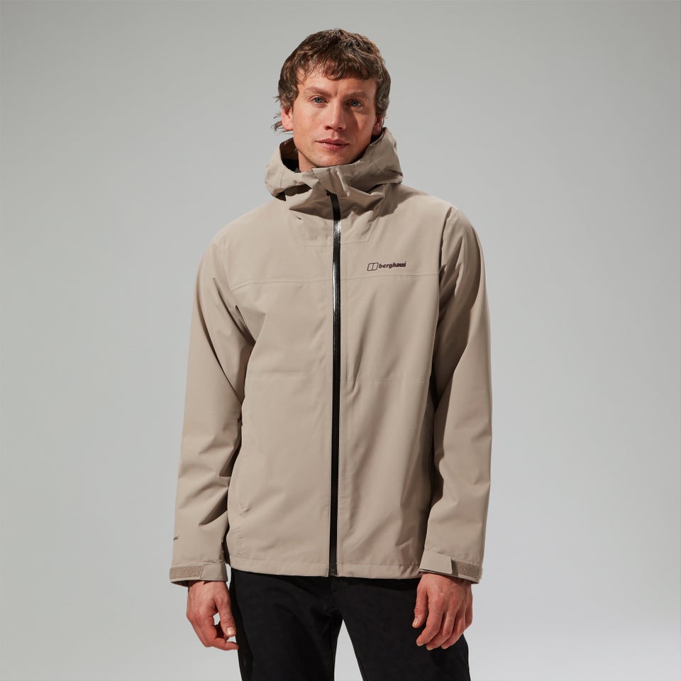 Men's Arnaby Hooded Waterproof Jacket - Grey