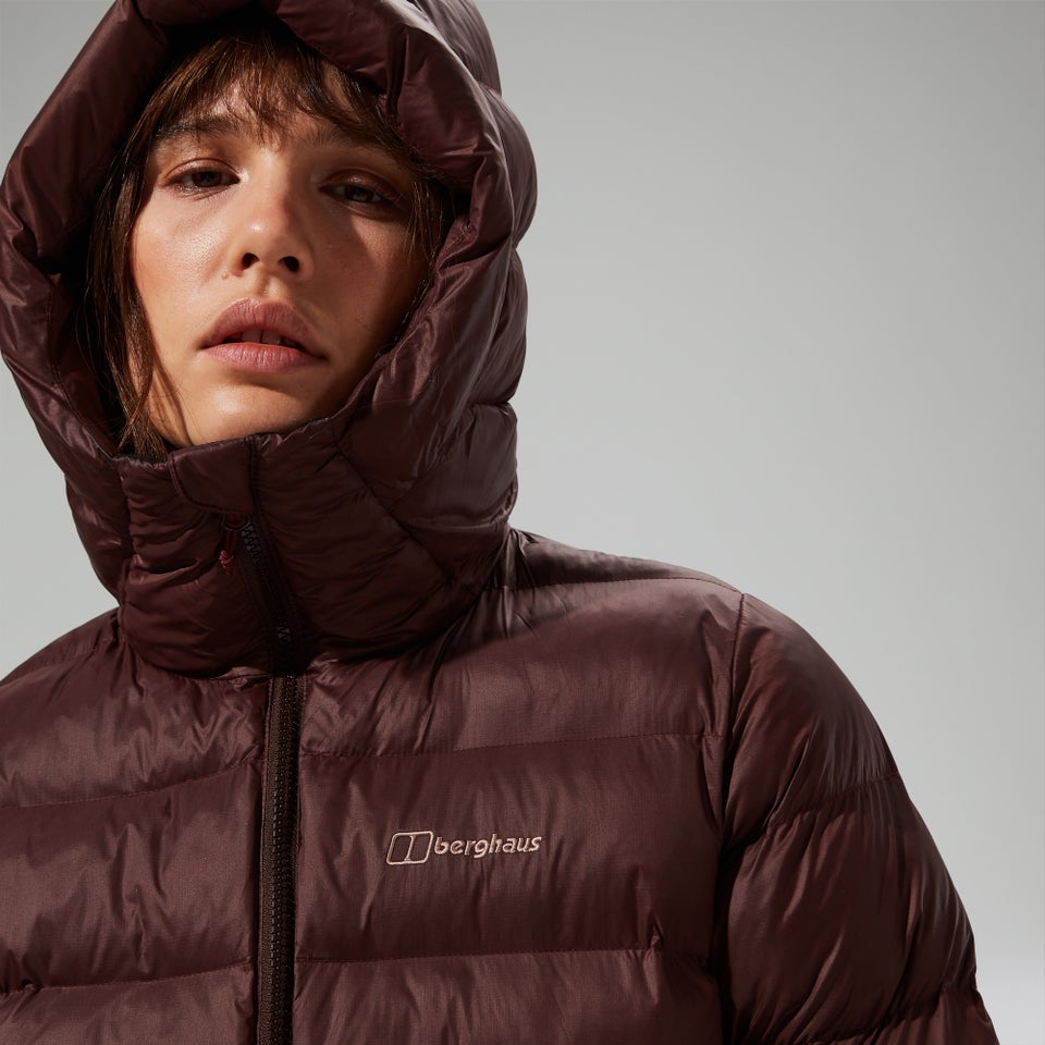 Synthetisch isolierte Ewden Damen-Jacke - Braun