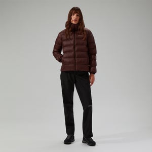 Synthetisch isolierte Ewden Damen-Jacke - Braun