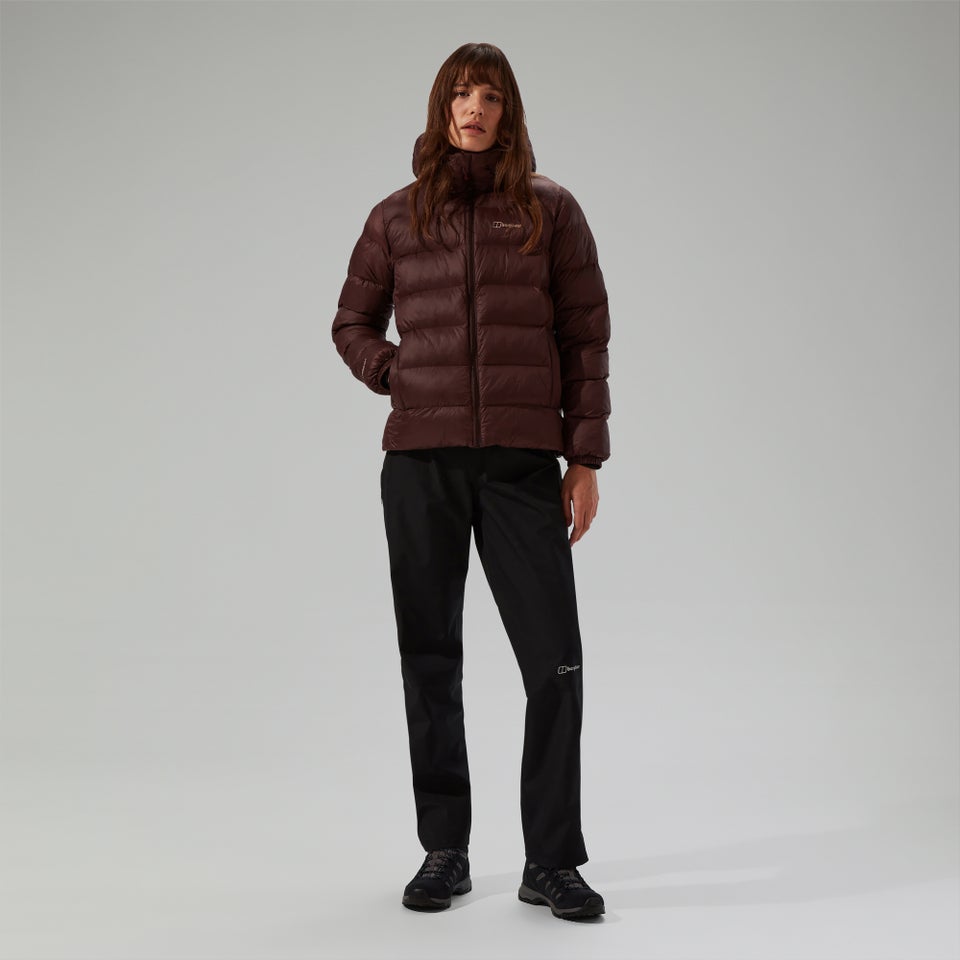 Synthetisch isolierte Ewden Damen-Jacke - Braun