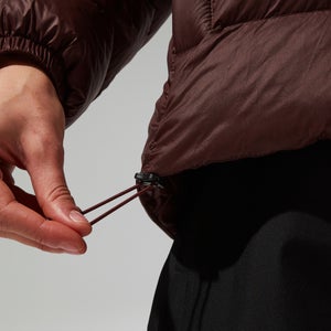 Synthetisch isolierte Ewden Damen-Jacke - Braun