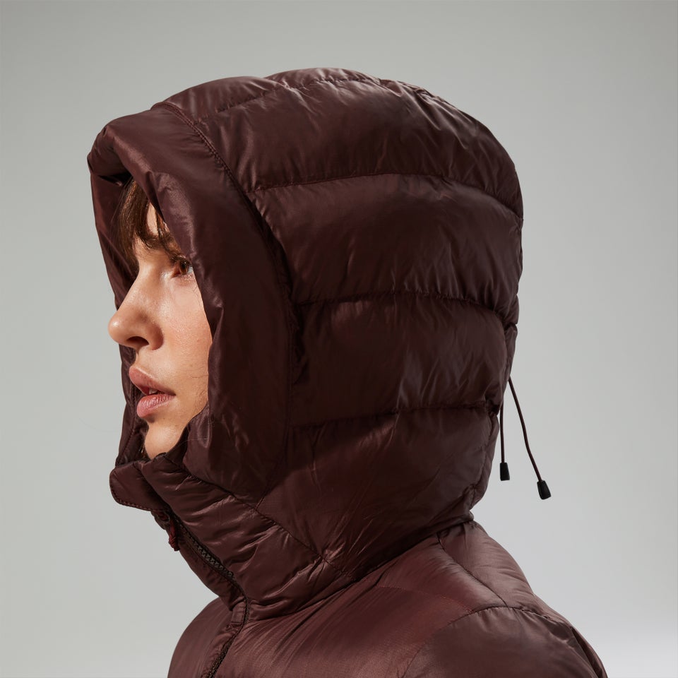 Synthetisch isolierte Ewden Damen-Jacke - Braun