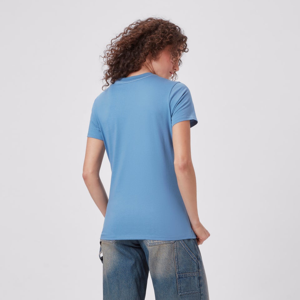 Womens Ireland Cotton Tee Blue