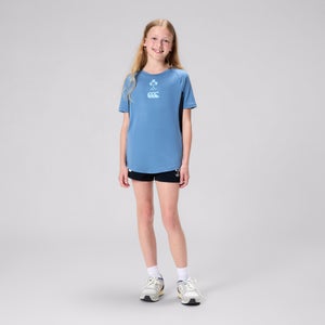 Junior Unisex Ireland Superlight Training Tee Blue/Black