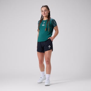 Womens Ireland Vapodri Woven Gym Shorts Black