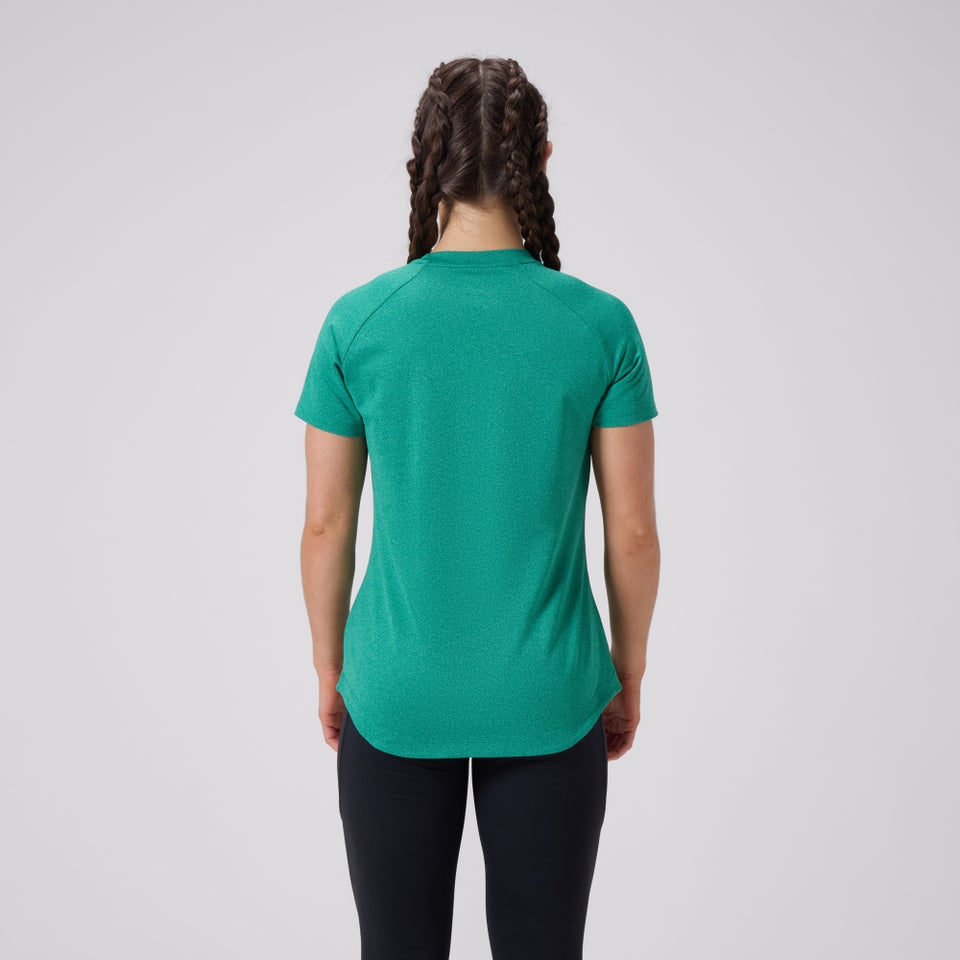 Womens Ireland Vapodri Elite Training Tee Green