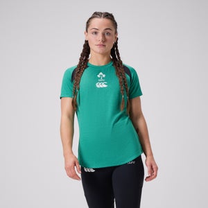 WOMENS IRELAND VAPODRI ELITE TRAINING TEE GREEN - 14