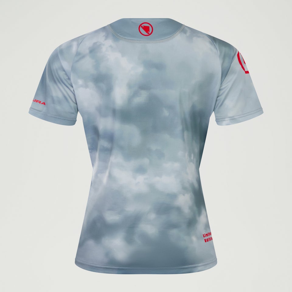 Women's Ltd Pixel Cloud S/S Tee - Dreich Grey