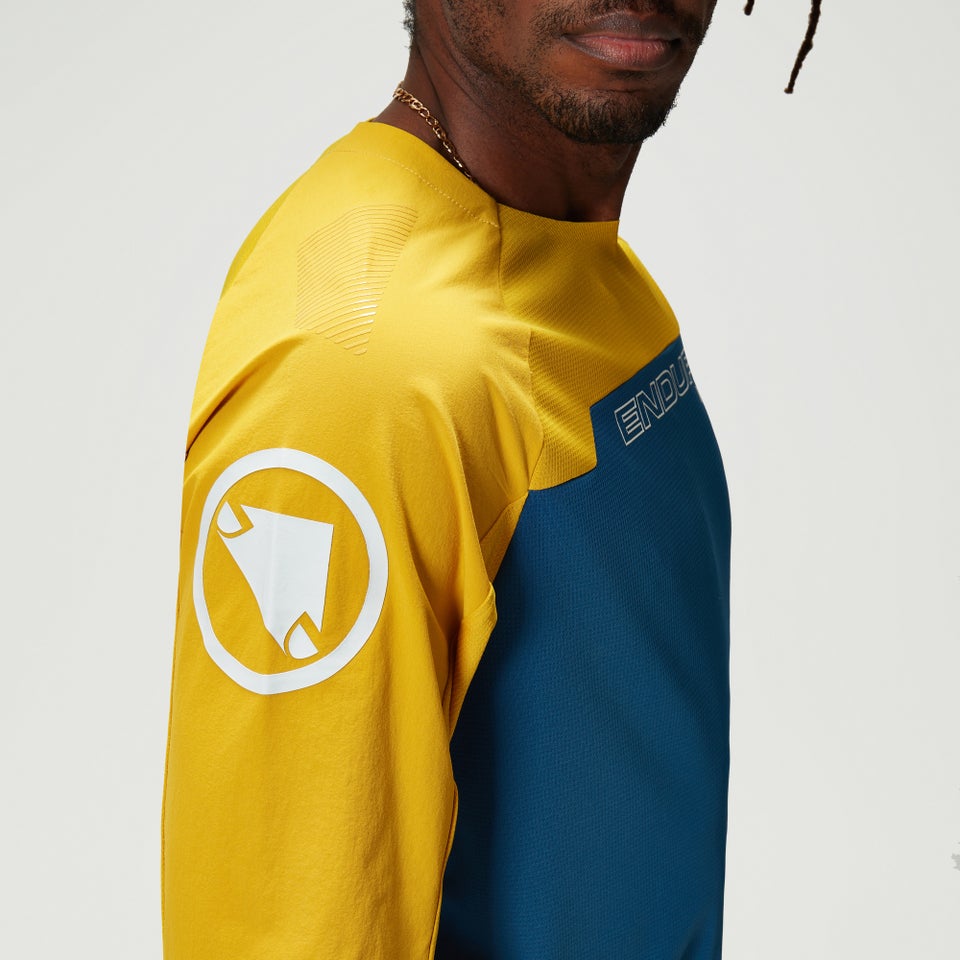 Men's MT500 Burner L/S Jersey - Blue Steel