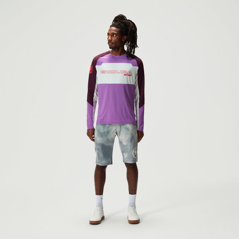 Men's MT500 Burner Lite L/S Tee - Thistle