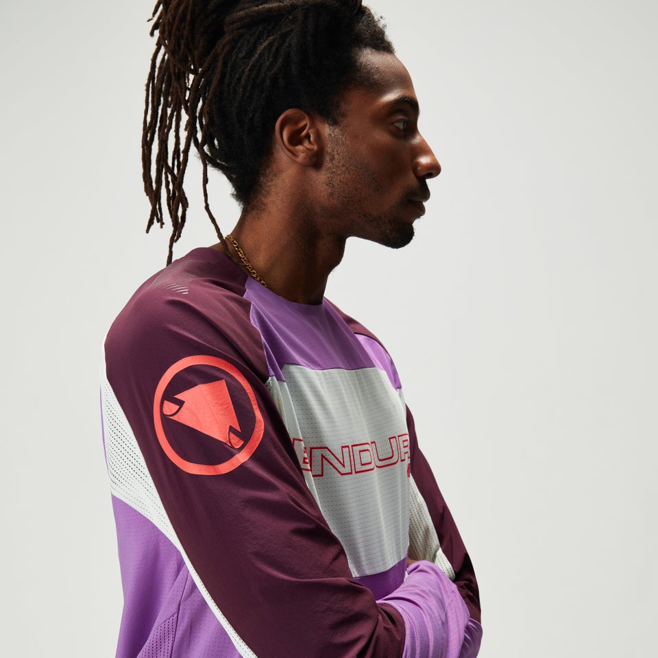 Men's MT500 Burner Lite L/S Tee - Thistle