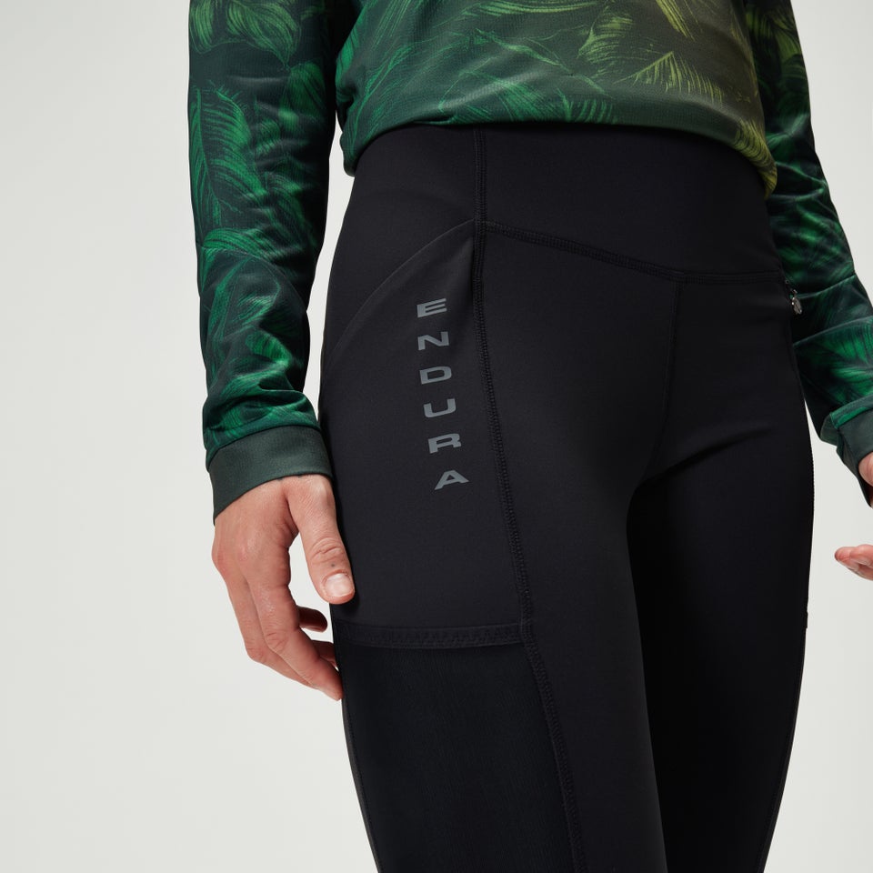 Damen SingleTrack Legging - Schwarz
