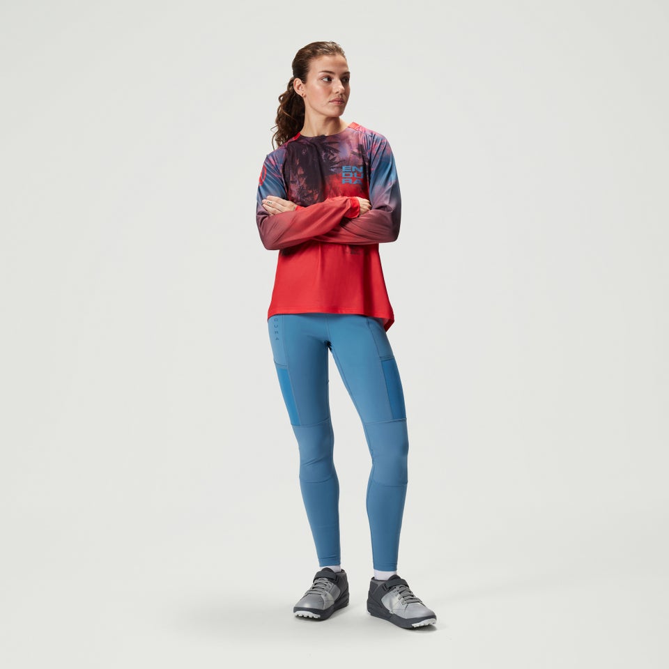 Women's SingleTrack Legging - Blue Steel