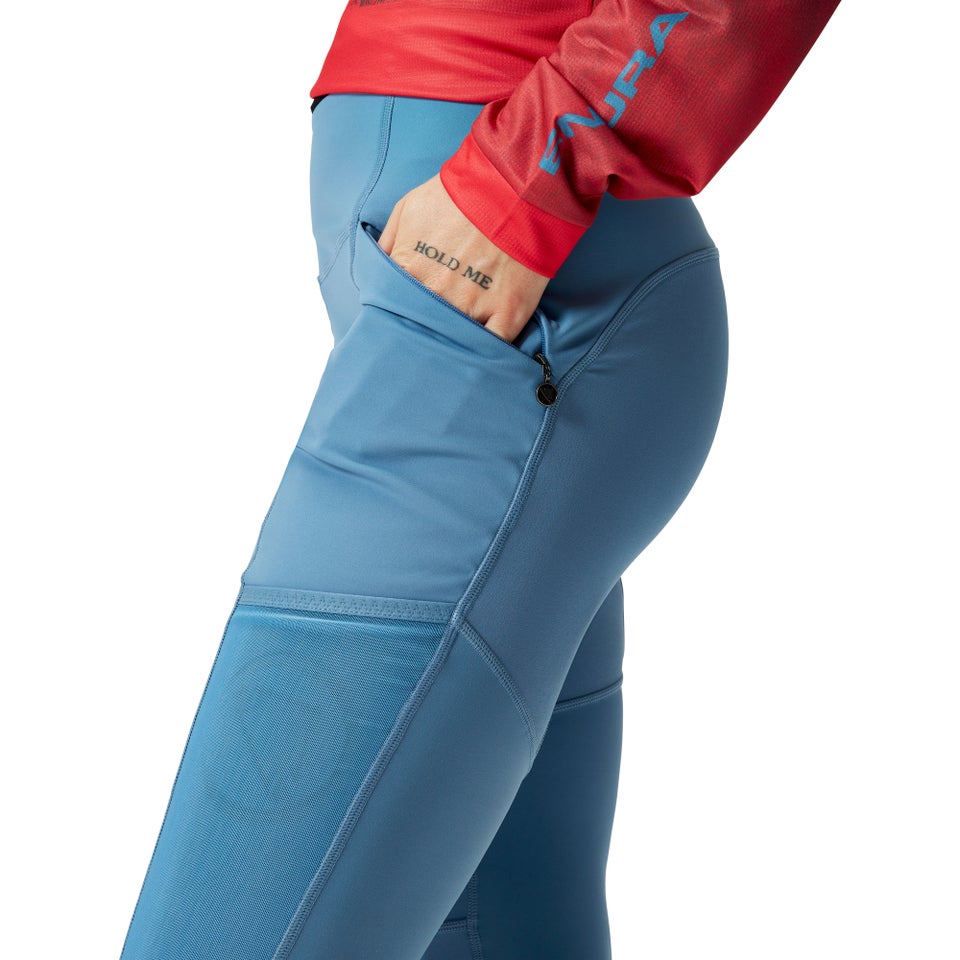 Women's SingleTrack Legging - Blue Steel