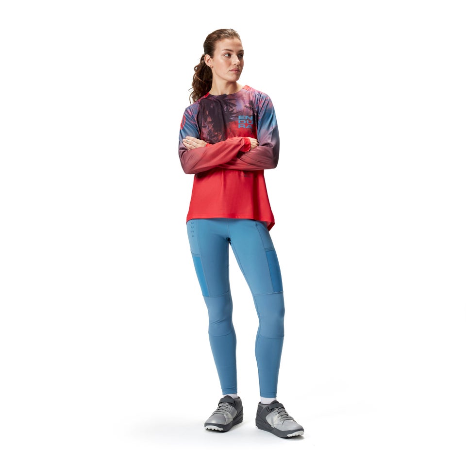 Women's SingleTrack Legging - Blue Steel