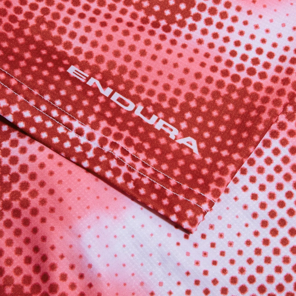 Damen Pixel Cloud T-Shirt LTD - Granatapfel